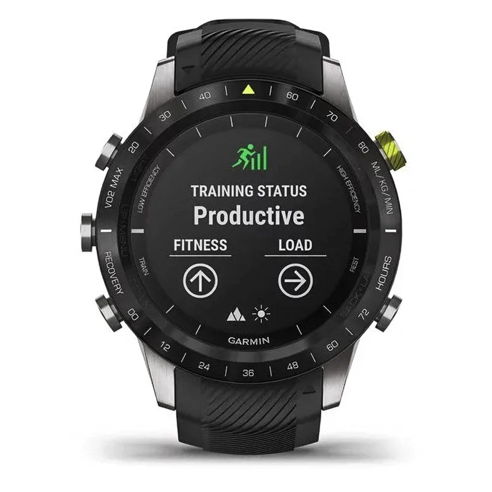 Спортивные титановые наручные часы GARMIN MARQ Athlete, 010-02006-16