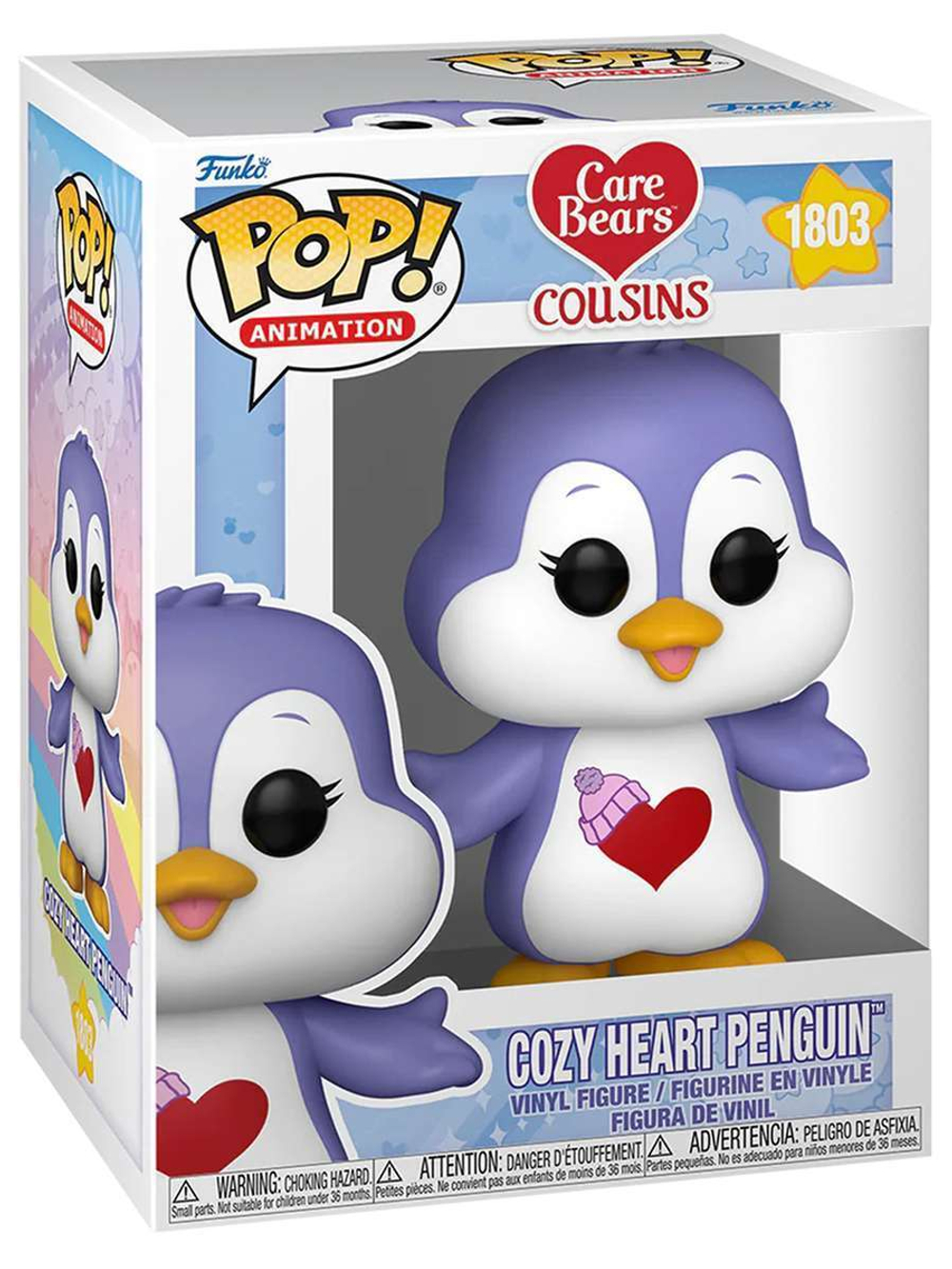 Фигурка Funko POP! Animation Care Bears Cousins Cozy Heart Penguin (1803) 83493