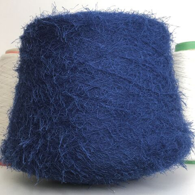 SPAGHETTI - Pinori Filati S.p.A; 58% хлопок, 42% п/а; 370м/100гр; col. Blu синий; травка; S501