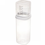 Банка для продуктов стеклянная 800мл «O'lala» с мерный стаканом