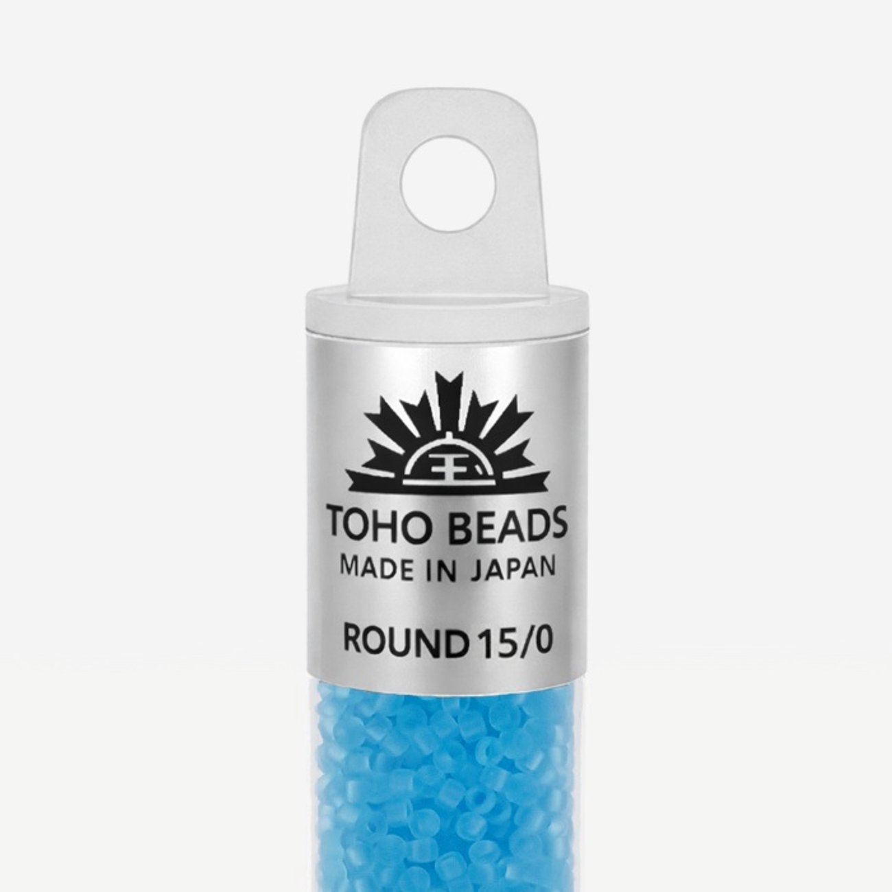 Японский бисер TOHO Round 15/0 (№3F), прозрачный матовый