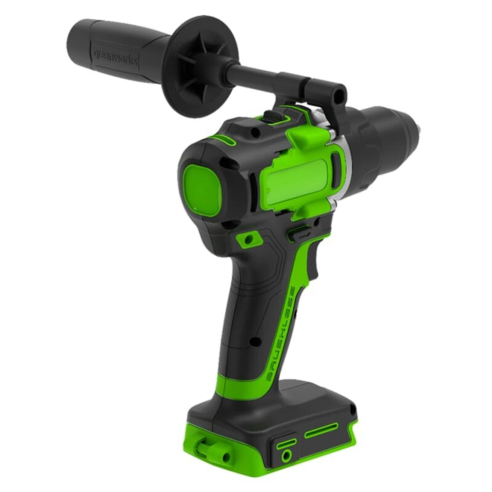 Дрель-шуруповерт аккумуляторная GREENWORKS GD24DD90,24В, без АКБ и ЗУ (3707507)