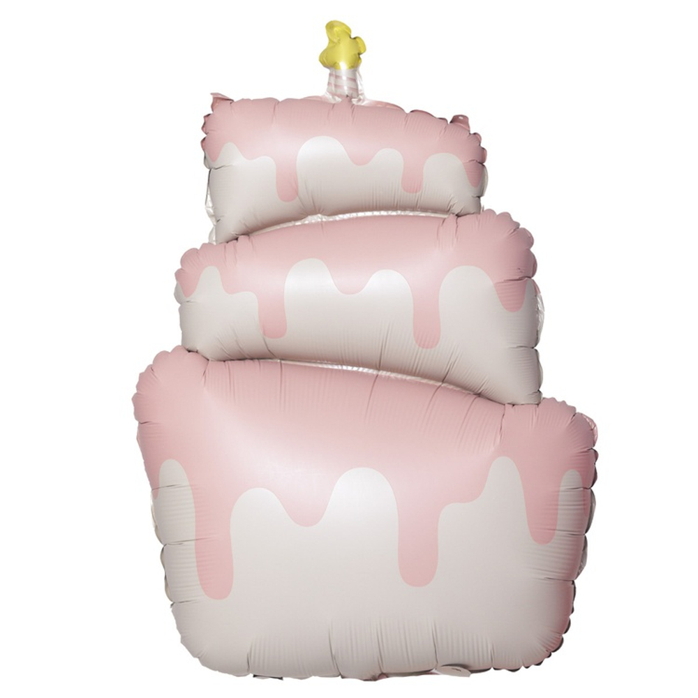 Фольгированный шар-фигура «Торт», сатин, 98 см