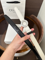 TAURILLON Кожаный двусторонний ремень с логотипом