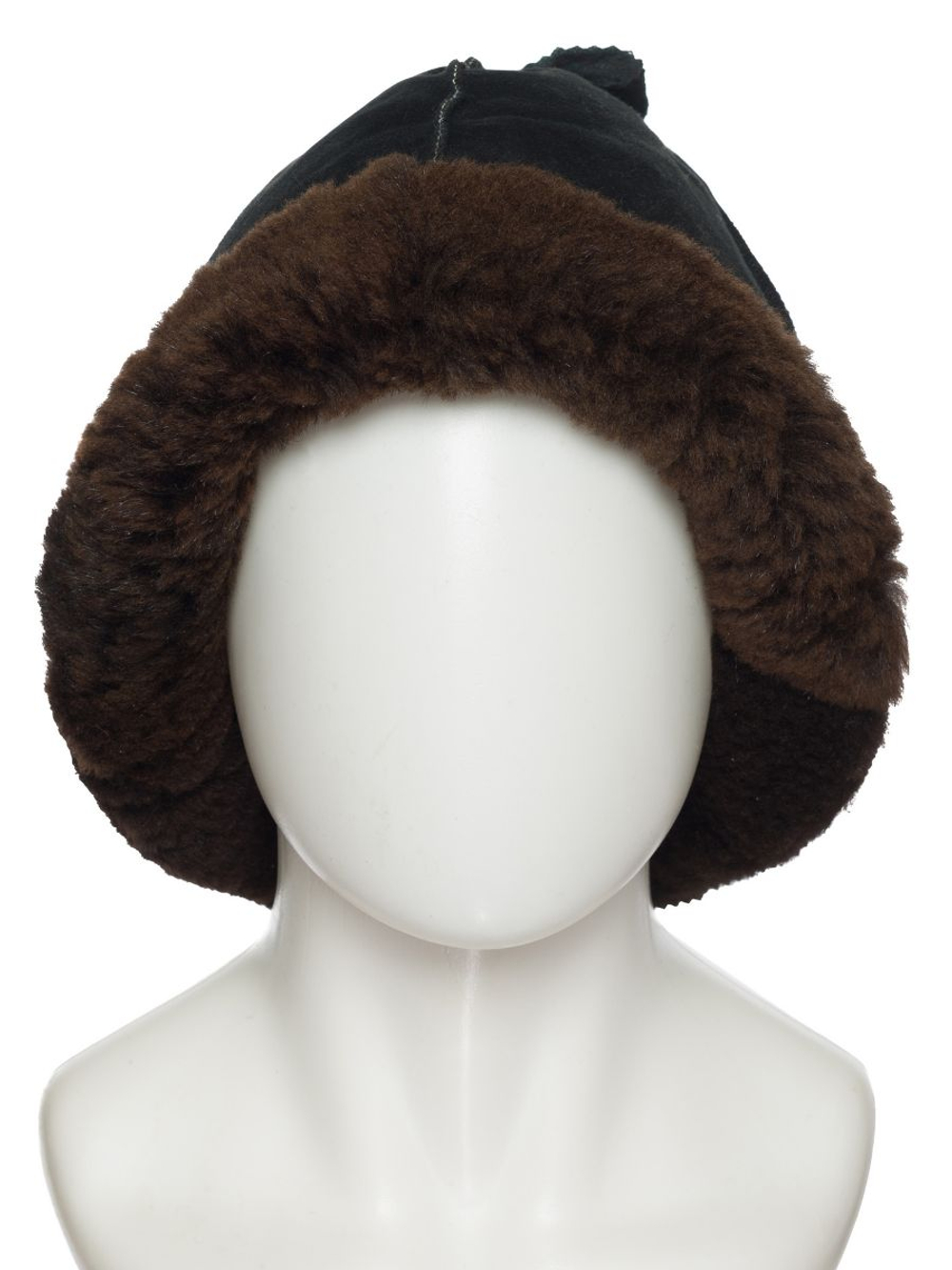 Шапка из натуральной овчины для бани и сауны Премиум, профессиональная банная шапка, колпак для бани АРХАР