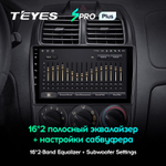 Teyes SPRO Plus 9" для Hyundai Accent II 1999-2012