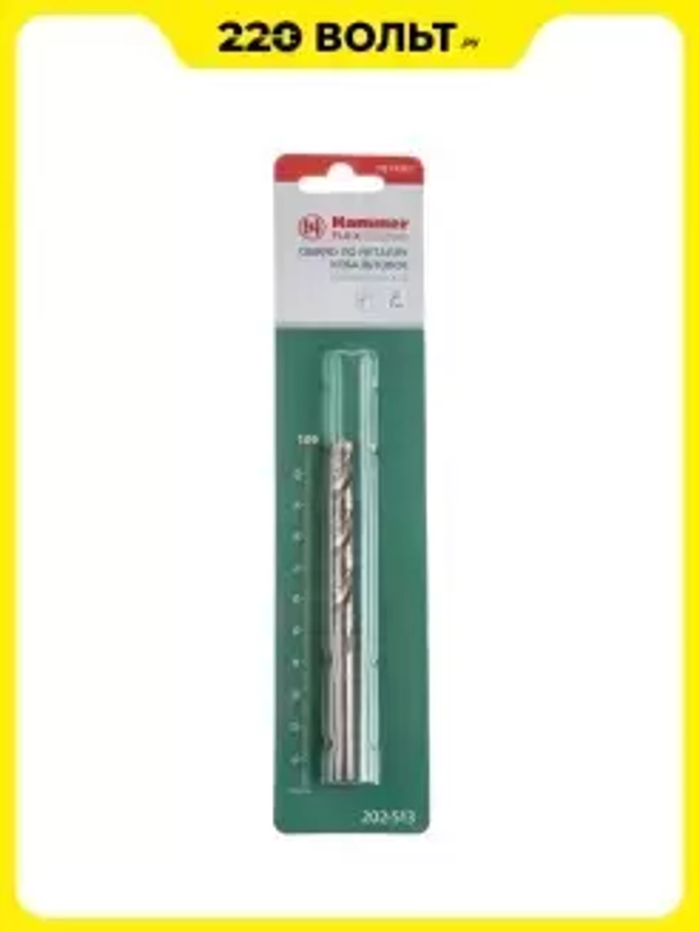 Сверло HAMMER Flex 202-513 DR CO 7,00мм*109мм