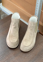 Ботинки // Rita // Beige // Suede