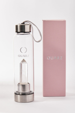 Бутылка с прозрачным кварцем