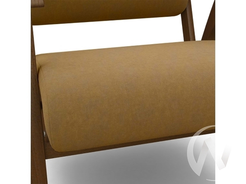 Кресло Вега-10 (орех лак/KIPRUS 06)