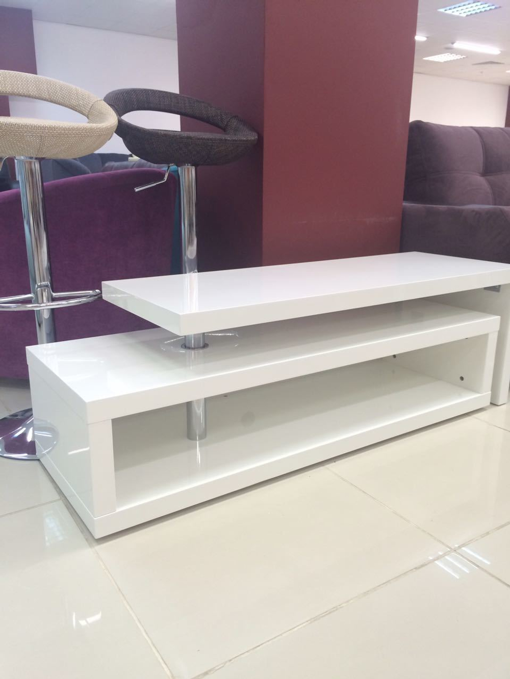 Тумба DUPEN TV600 белая