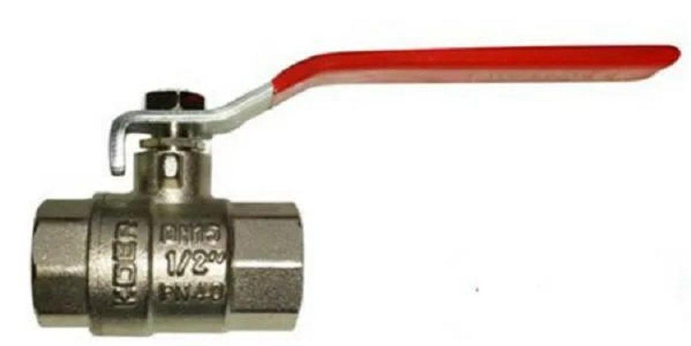 Кран шаровый 1/2 FM в/н ручка усиленная KOER