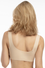 Бесшовный бюстгальтер-топ Infinity (Размер: L) (Цвет: телесный)