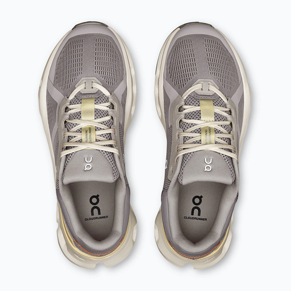 Женские Кроссовки для бега On Cloudrunner 2 lilac/ivory