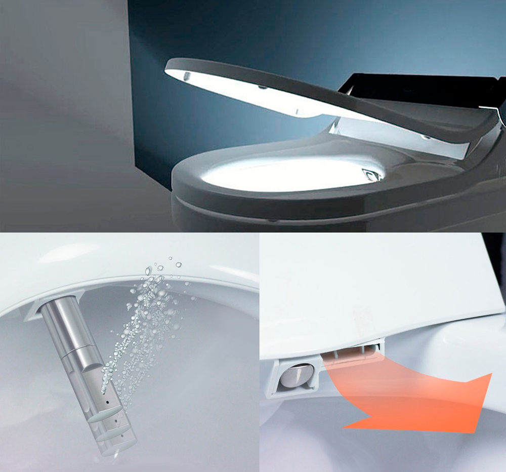 Сиденье для унитаза Duravit SensoWash с функцией биде, белое/хром 610001 00 2000300