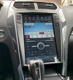 Магнитола для Ford Explorer 5 2016-2019 (SYNC 3) - Carmedia ZF-1263-S3-DSP вертикальный экран в стиле "Тесла" на Android 9, 4Гб+64Гб, CarPlay