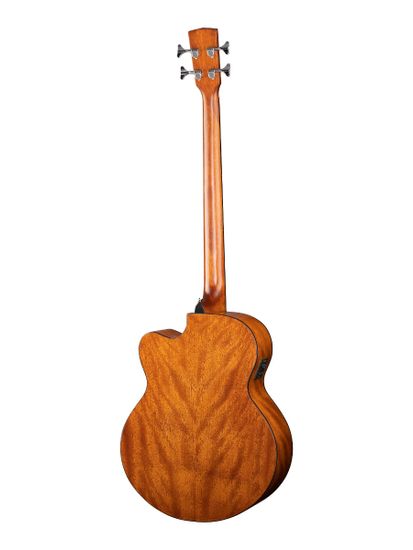 Электроакустическая бас-гитара Cort AB850F-NAT-BAG Acoustic Bass Series