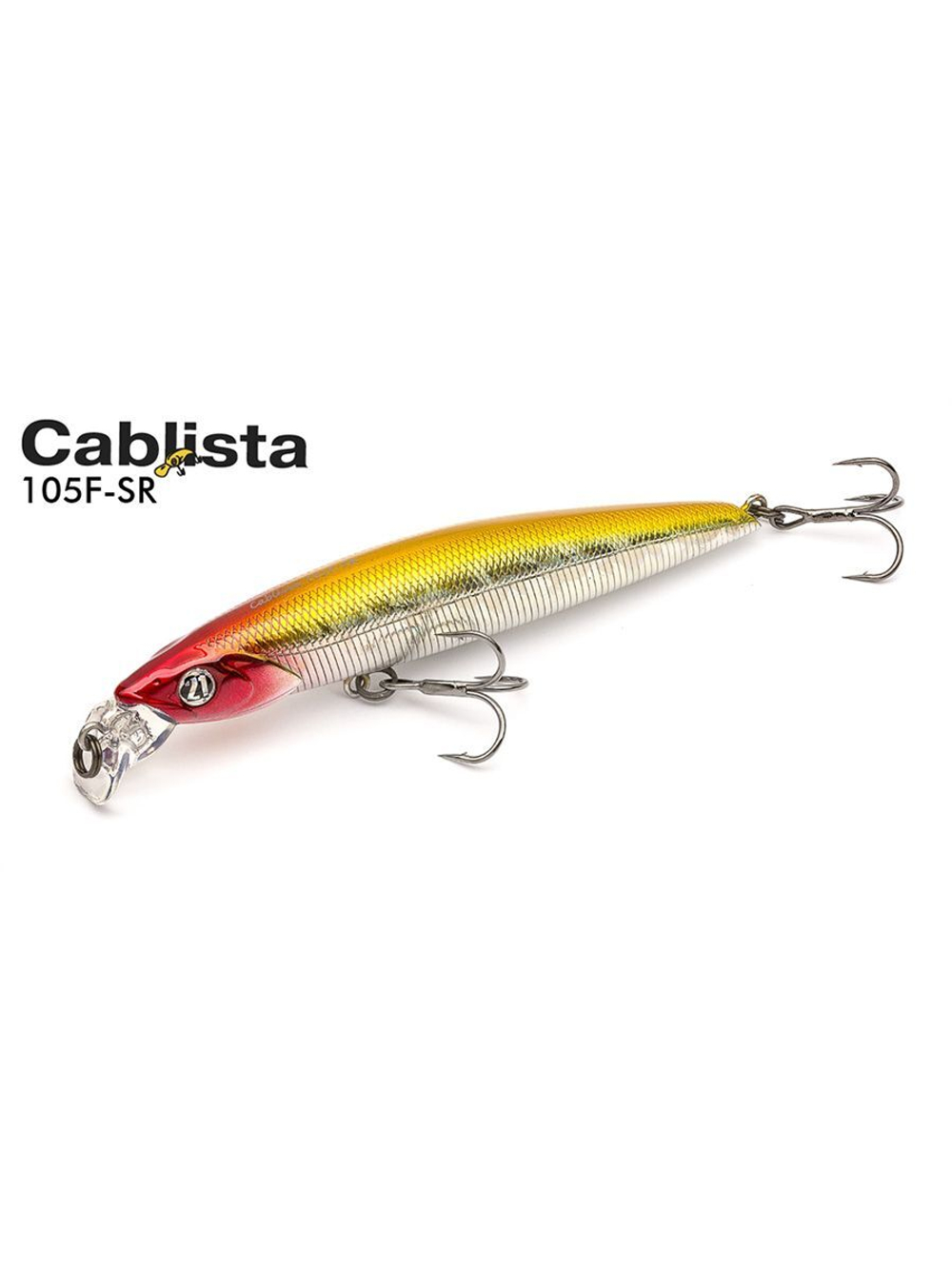 Воблер для рыбалки Pontoon21 Cablista 105F-SR, 105мм, 13.6 гр., 0.4-0.5 м., цвет A63