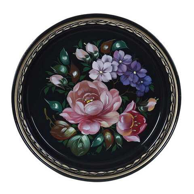Zhostovo metal tray A1D171224145