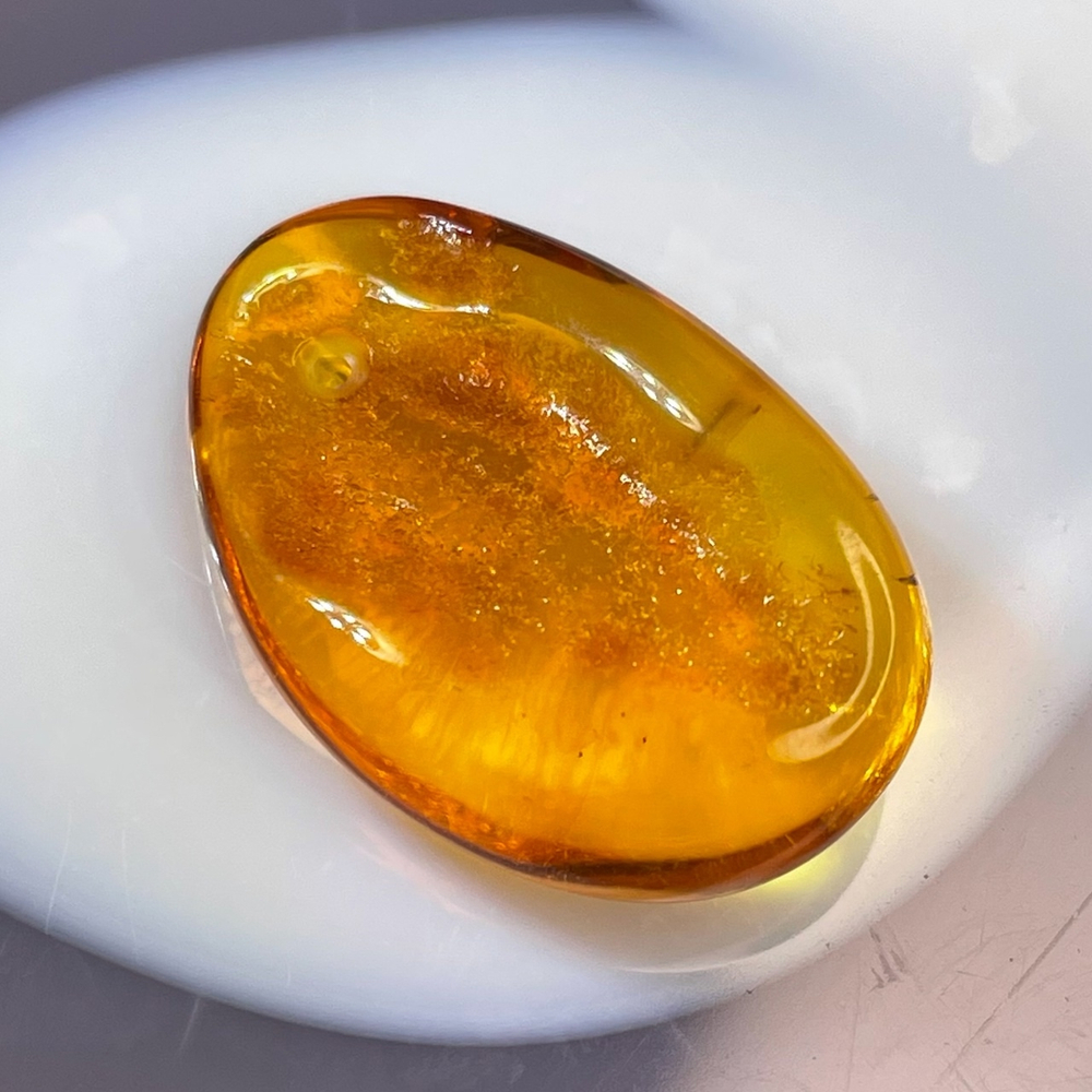 50536  Янтарь Кулон 19*30мм