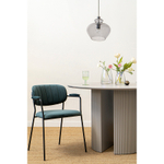 Стул eirill, велюр, зеленый