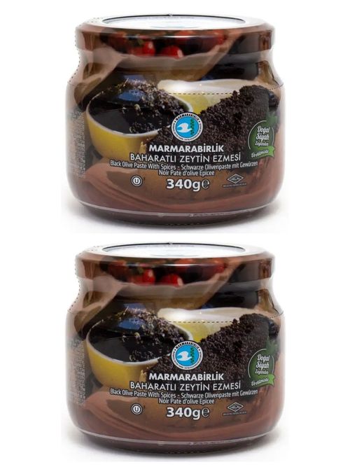 Оливковая паста Marmarabirlik со специями, 340 гр, 2 шт