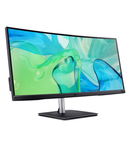 34'' ACER Vero CB343CURbemiiphuzx, ZeroFrame,Curved 3800R Black,21:9,IPS,3440x1440,4ms,300cd,60Hz,2xHDMI(2.0)+1xDP(1.2)+1xType-C(90W)+Audio out+USB3.2x2(Gen2)+USB 3.2x1(Gen1)+USB-B(2up 3down)