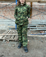 Женская горка Валькирия флис / осень-зима / флора