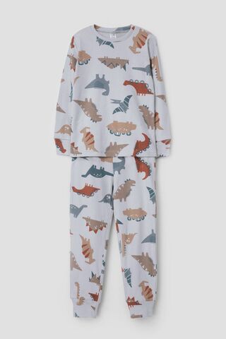 пижама  для мальчика  К 1587/речной перламутр,динозавры
