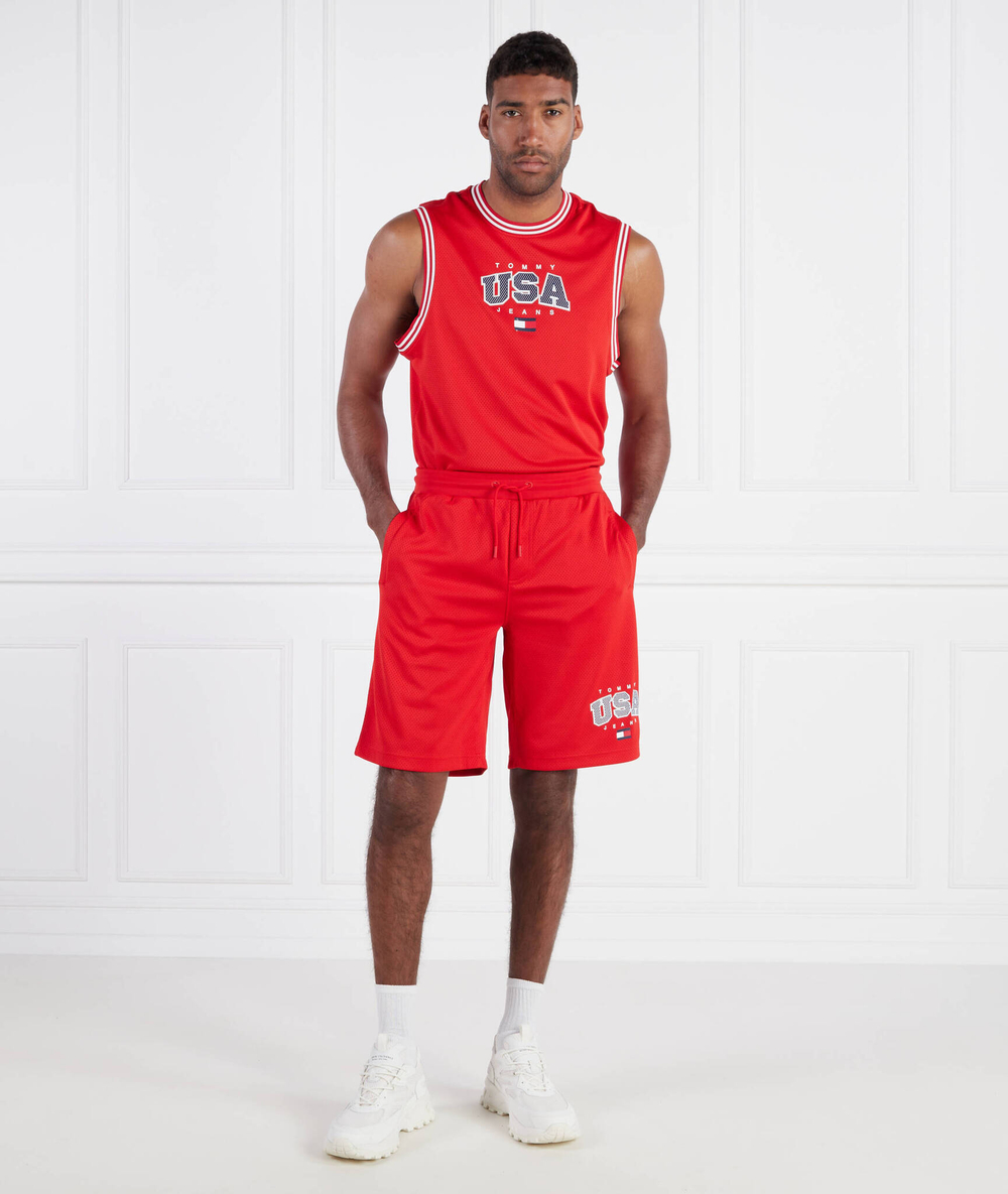 Шорты TJM Ovz Modern Sport Tommy Jeans - красный(DM0DM16329)
