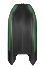 YACHTMAN-360 СК (Яхтман) зеленый-черный (лодка ПВХ под мотор с усилением)