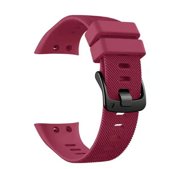 Ремешок для Garmin Forerunner 45 / Garmin SWIM 2 силиконовый (Вишневый)