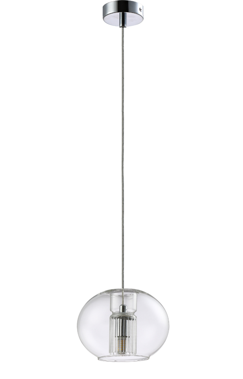 Светильник подвесной Crystal Lux BELEZA SP1 E CHROME