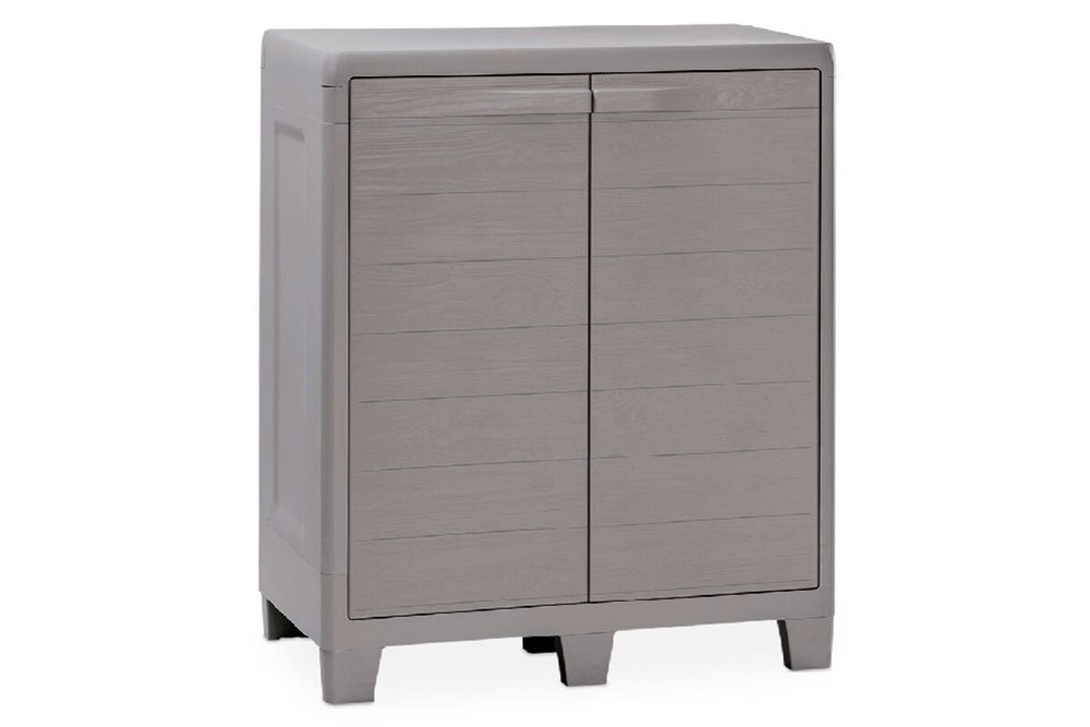 Уличная тумба TOOMAX 2х дверная глубокая WOODY'S XL (2 полки)