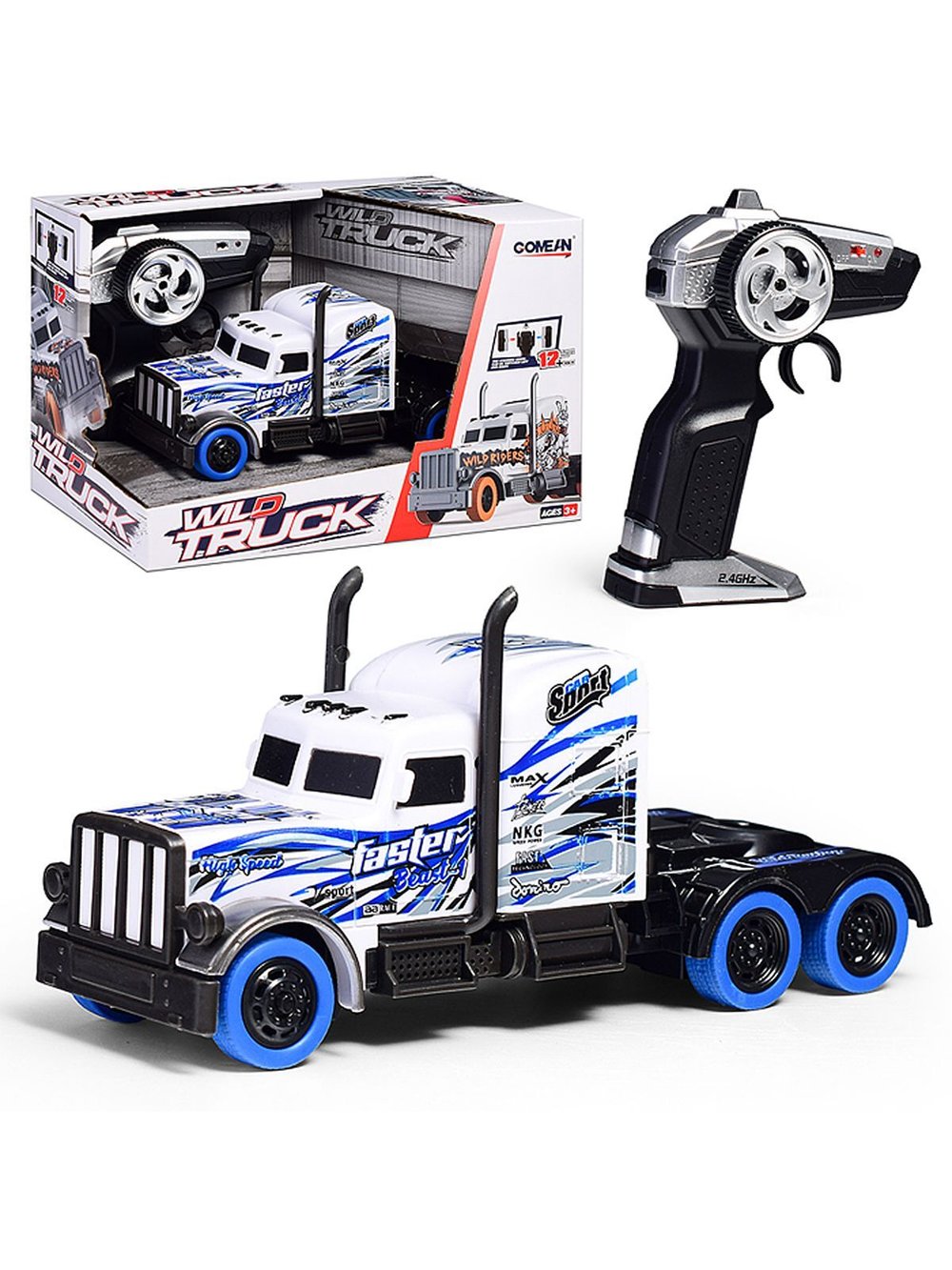 Машинка Грузовик тягач на р/у (GM1929A)