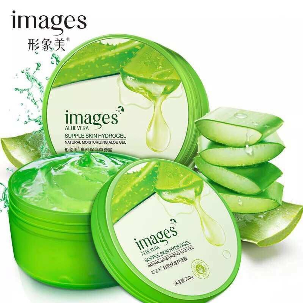 Гель Images Aloe Vera Алоэ Вера 92% универсальный, увлажняющий, 220 гр
