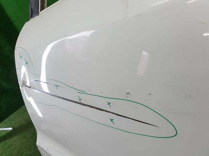 Дверь задняя левая Hyundai Santa Fe 2 (2005-2012)