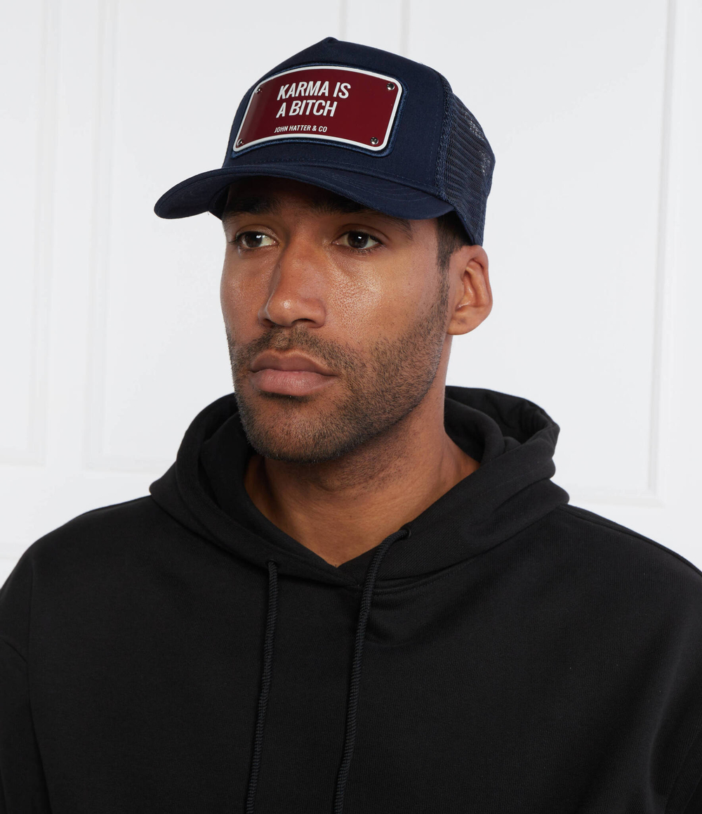 Кепка KARMA IS A BITCH John Hatter - темно-синий(1-1067-U00)
