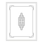 Потолок RODECOR Лалик Ф2 88432AR**