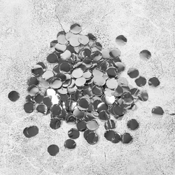 Конфетти 1-1,5см серебро,20гр