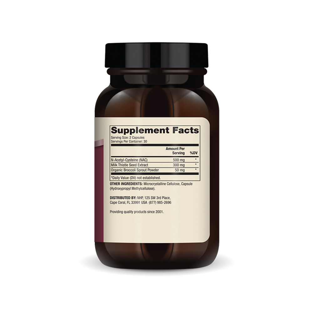 NAC with Milk Thistle 500 мг капсулы Dr.Mercola