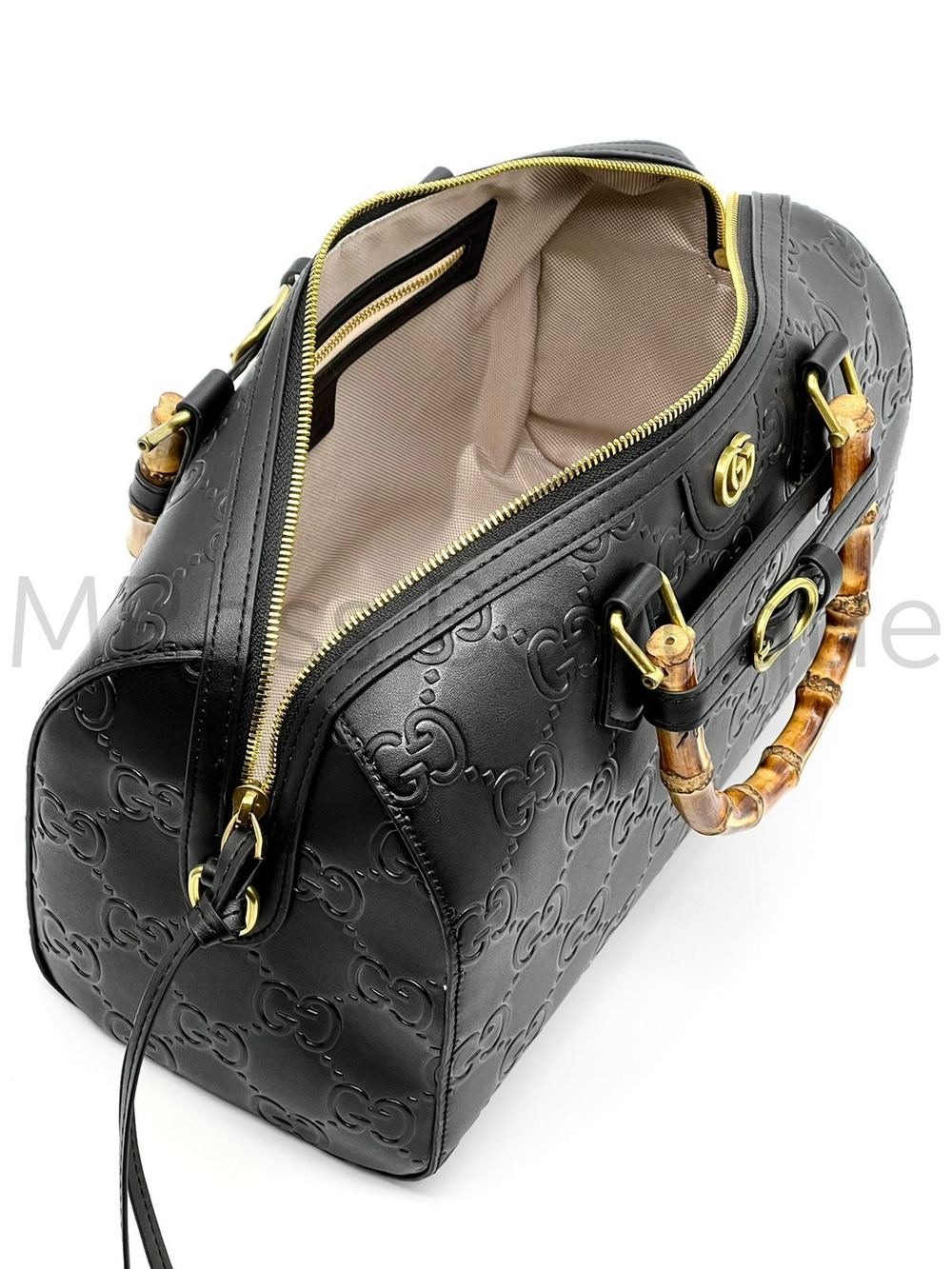 Кожаная сумка Speedy Gucci (Гуччи) с Съёмным плечевым ремнём
