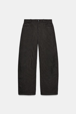 ZARA ШИРОКИЕ БРЮКИ В ПОЛОСКУ — ZW COLLECTION, ПОЛОСКИ