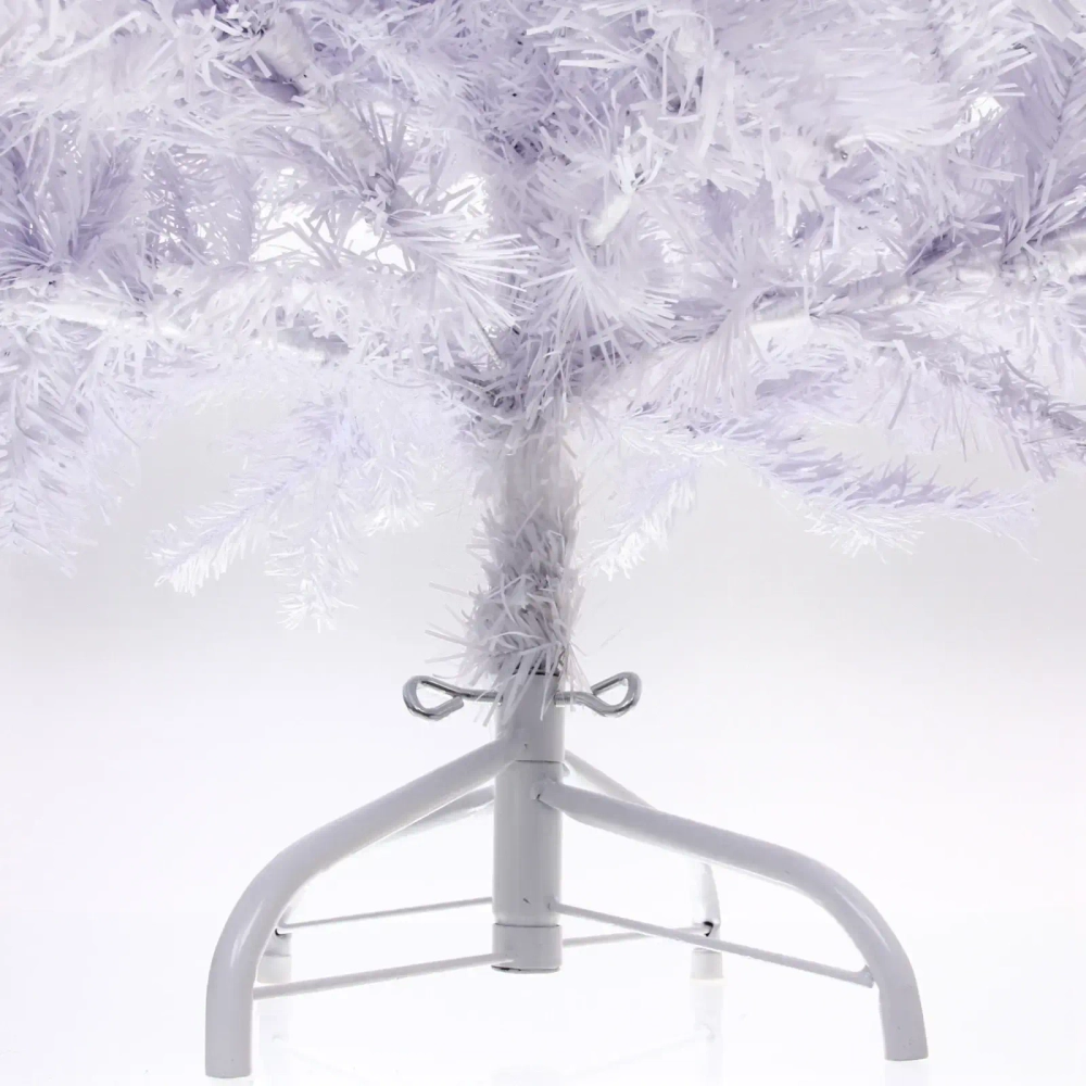 Ёлка «Снежная королева» 120 см, ПВХ белый (350 веток)