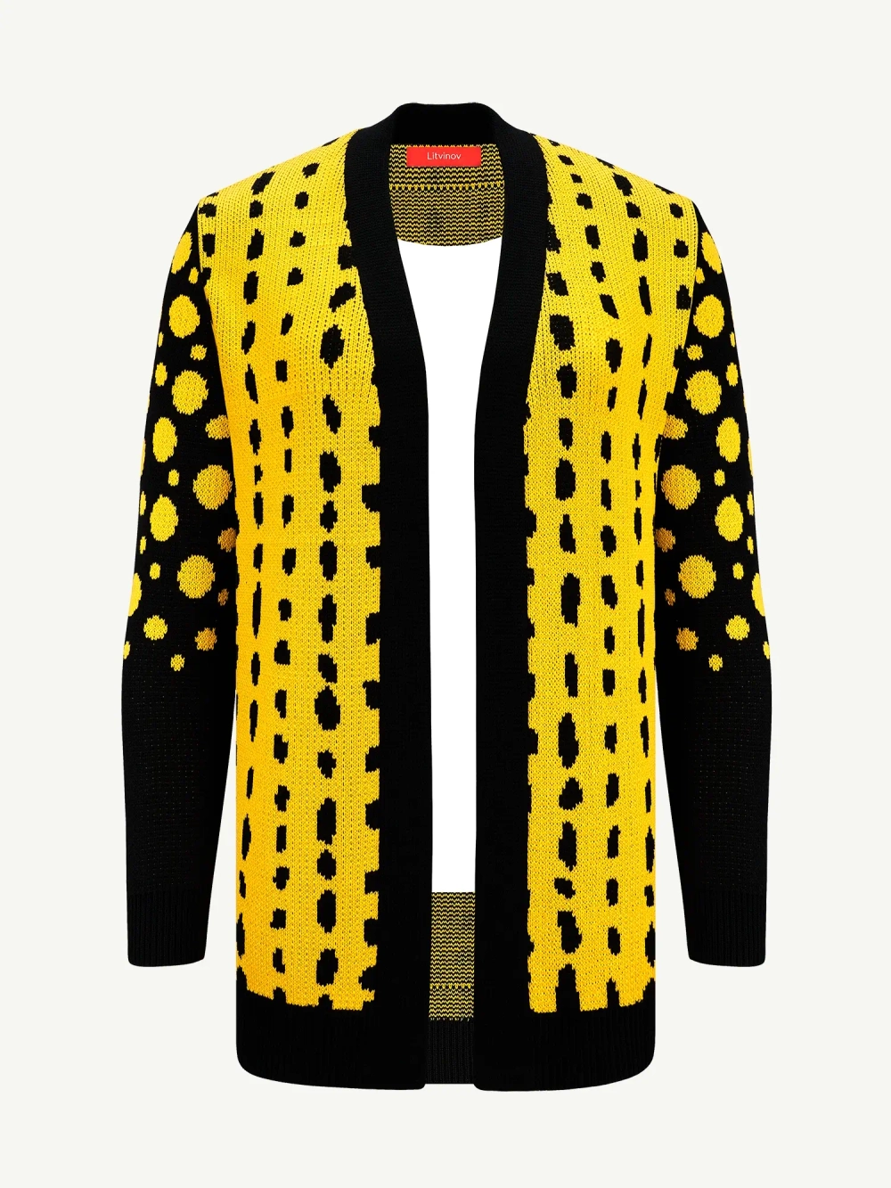 Кардиган с планкой