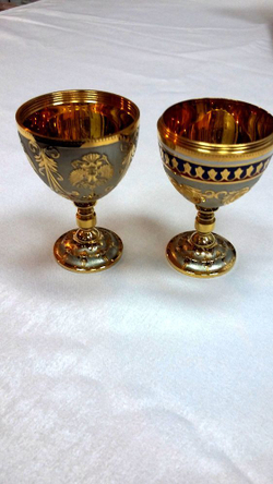 Яйцо-рюмка "Герб России"