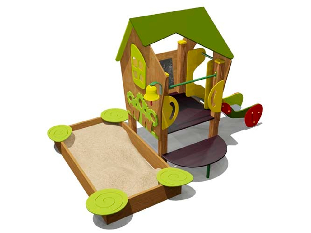 Игровой комплекс 07303 для детей 2-4 года для уличной площадки