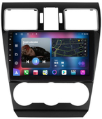 Магнитола для Subaru Forester, XV 2015-2018 - FarCar 901/775M монитор 9" QLED на Android 13, 8 ядер (TS18), CarPlay, 4G SIM-слот