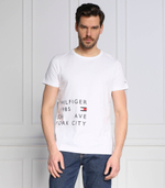 футболка off placement Tommy Hilfiger - белый(MW0MW29667)