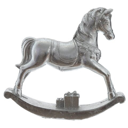 GAEM Фигурка декоративная "Лошадка-качалка", L15 W3 H15 см